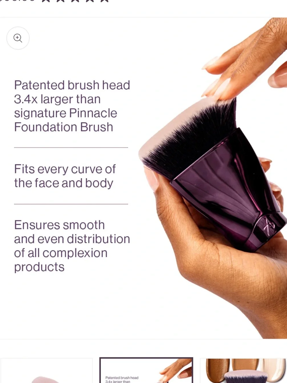 Anisa beauty Pinnacle Face and Body Brush